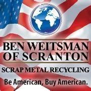 Ben weitsman of scranton scranton pa. Working with Upstate Shredding – Weitsman Recycling. You’ll find transactions fast, courteous and leave with a smile. Upstate wants you to come back soon with more. Remember, we are Monday – Friday 6:30am to 10:00pm, and Saturday 7:00am to 4:00pm! We are closed on Sundays. Wholesale customers can drop off at our Owego processing … 