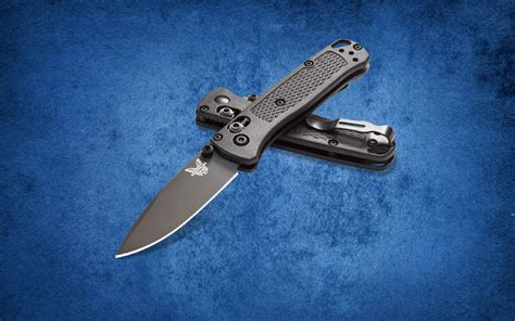 Benchmade - 533BK-2 Mini Bugout Knife, Drop …