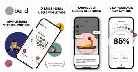 Bend app review. Fortunately, there are several stretching apps that can make incorporating stretching into your schedule so much easier. StretchIt is one stretching app that is worth paying for due to its rich feature set. However, not all stretching apps are. That's why it's always best to do your homework and try out a few … 