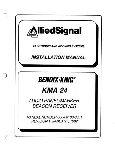 Bendix king kma 24 installation manual. - Root cause analysis a step by step guide to using.