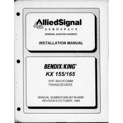 Bendix king kx 155 maintenance manual manual. - Circuits devices and systems solution manual.