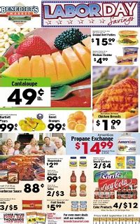 Benedetto's market weekly ad. There isn’t anyone who doesn’t want to save money on groceries these days, and one way to do that is by subscribing to your favorite supermarket’s weekly flyer. These ads let you k... 