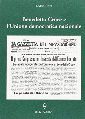 Benedetto croce e l'unione democratica nazionale. - Zeiss contax repair manual models ii and iii.