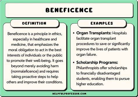 Beneficence violation example.  This principle expresses the concept that professionals ...
