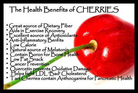 Beneficial effects of cherry consumption as a dietary …