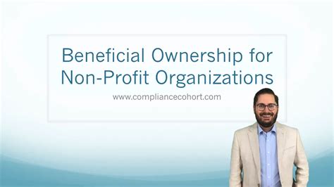 Beneficial ownership requirements for nonprofit organizations