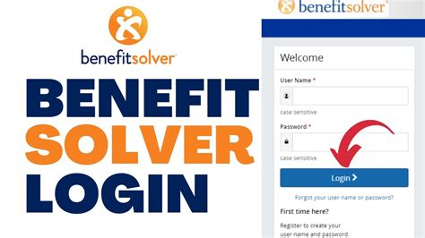 Benefit solver login. HR Benefits: Benefitsolver Login 7/10/2015 Page 1 BENEFITSOLVER WEBSITE www.benefitsolver.com (Benefits Enrollment Tool) LOGIN INSTRUCTIONS 1. As a first-time user, click on Register to setup User Name, Password, and Security Questions 2. Company Key: healthysteps (all lowercase) 3. 