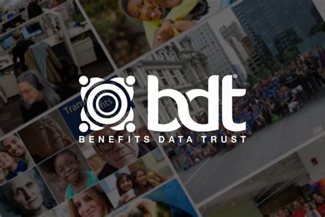 Benefits data trust. Benefits Data Trust | 5,627 followers on LinkedIn. Harnessing the power of data, tech, and policy to improve people&#39;s health and build pathways to economic mobility. | Benefits Data Trust (BDT) harnesses the power of data, technology, and policy to provide efficient and dignified access to assistance, improving people’s … 