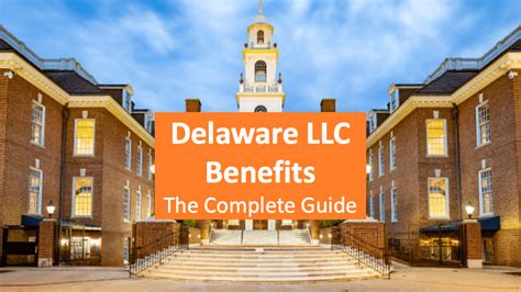 Benefits of a delaware llc. Things To Know About Benefits of a delaware llc. 