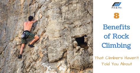 Benefits of rock climbing once a week. .  ...