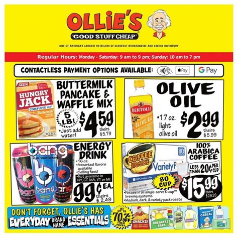 Aug 18, 2021 · Ollie’s Bargain Outlet Employee Discount. 47 employees reported this benefit. 4. ★★★★★. 22 Ratings. Available to US-based employees. Change location. Employer Verified. Aug 18, 2021. . 