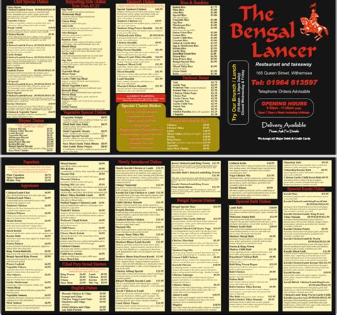 Bengal Lancer Takeaway Online Ordering in Eaglescliffe