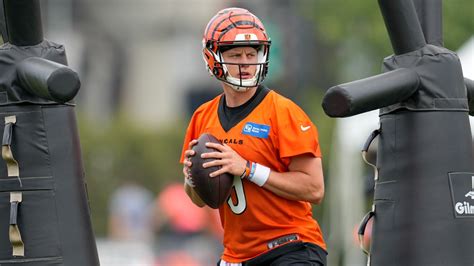 Bengals QB Burrow back from camp calf injury, looks to improve poor record against Browns in opener