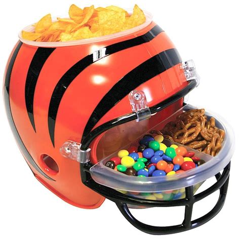 Bengals Snack Helmet, Cincinnati Bengals Snack Helmet