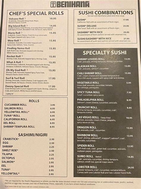 Benihana north little rock menu. Park Grill hours are as follows: Tuesday through Friday from 11:00 a.m.– 2:00 p.m. for lunch service, Wednesday through Friday from 4:00 p.m. - 9:00 p.m. for dinner service. Brunch is served on Saturday and Sunday from 11:00 a.m. – 2:30 p.m. 3. Brave New Restaurant. 
