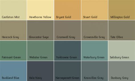 Benjamin Moore Color Chart Online