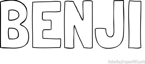 Benji Coloring Pages