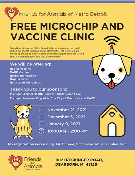Benson's Pet Center to host free vaccination and microchip clinic