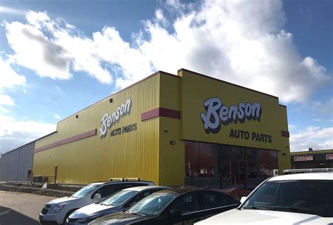 Benson auto. Located at 1400 Ages Drive near you, Benson Auto Parts is a local business within the automotive supplies category of Canpages website. Feel free to call 613-746-5353 to get in contact with Benson Auto Parts that is located in your neighbourhood.. Finally, feel free to send this profile page to your friends by clicking on Facebook or Twitter links. 