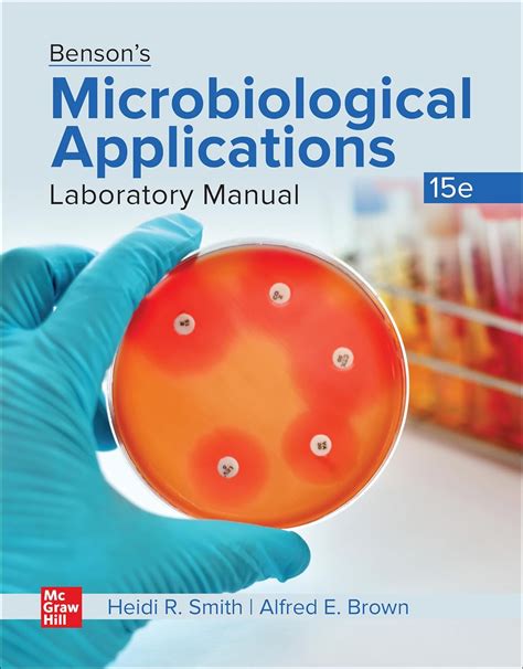 Download Bensons Microbiological Applications Laboratory Manualcomplete Version By Alfred Brown