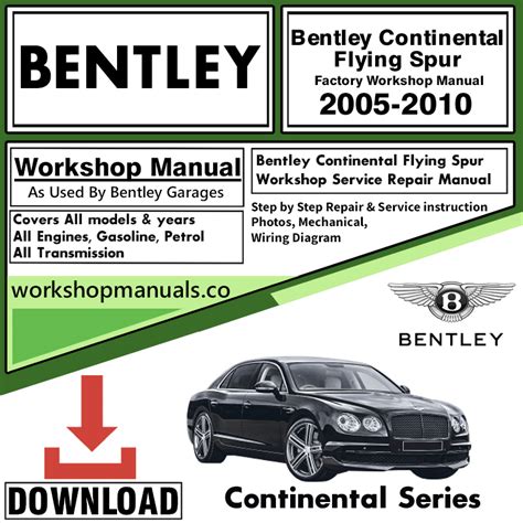 Bentley continental flying spur workshop manual. - Vw camper the inside story a guide to vw camping conversions and interiors 19512012 second edition.