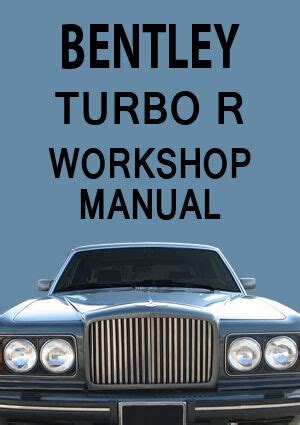Bentley turbo r workshop manual 1990. - Chrysler pt cruiser manuale di manutenzione.