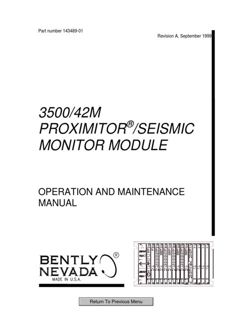Bently nevada 3500 operation and maintenance manual. - Briggs and stratton repair manual 270962 for 7.