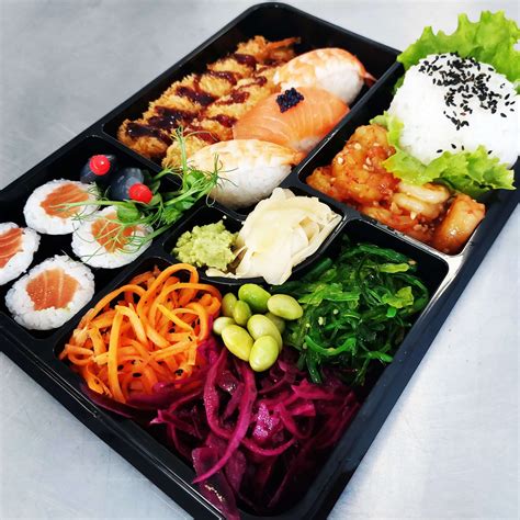 Bento sushi sushi. The word “sushi” is often synonymous with “raw fish,” which is valid for the most part, but some sushi dishes are cooked, while others contain no fish or seafood at all. Read on to... 