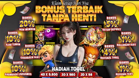 Bento4d situs togel casino online terpercaya di indonesia. Slot bet kecil deposit.