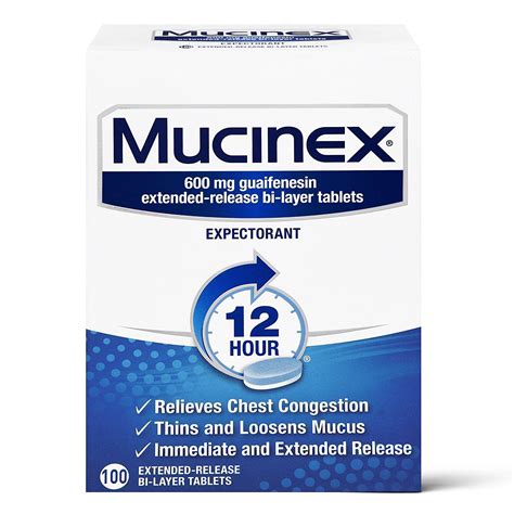 What can I take in place of Mucinex? The