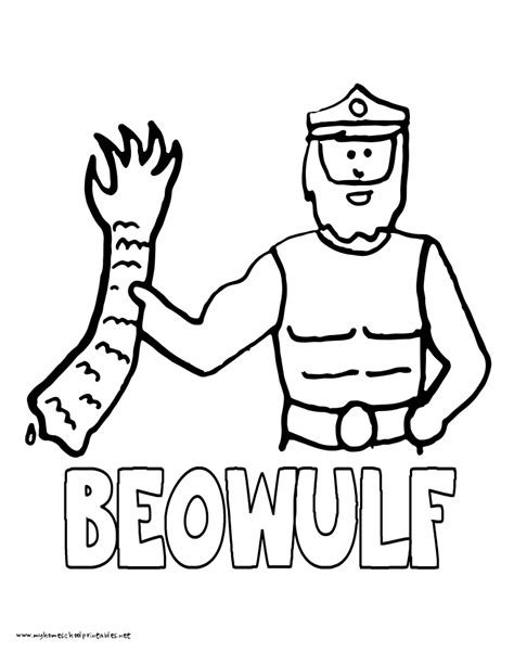 Beowulf Easy Drawing