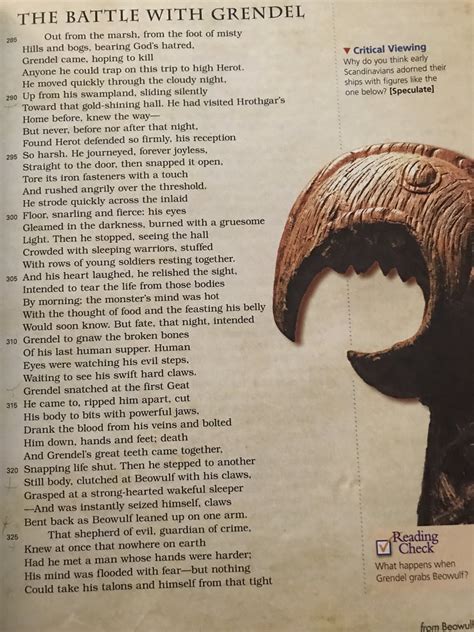 Beowulf Version Prentice Hall