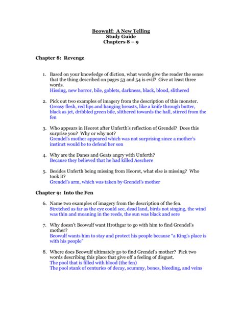 Beowulf a new telling study guide. - Hyundai raupenbagger robex 180lc 7 komplettes handbuch.