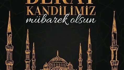 Berat Kandili için whatsapp mesajları, Berat Kandili instagram resim görseller Berat Kandili gecesi 6 Mart 2023 .