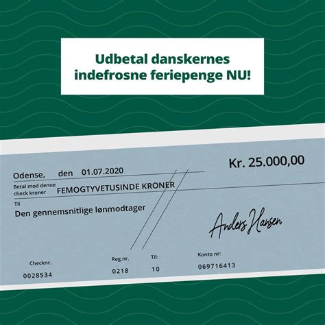 Beregn indefrosset feriepenge