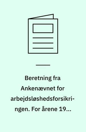 Beretning fra ankenaevnet for invalideforskningsretten for årene 1965 1972. - 2006 chevy malibu maxx ss manuale del proprietario.