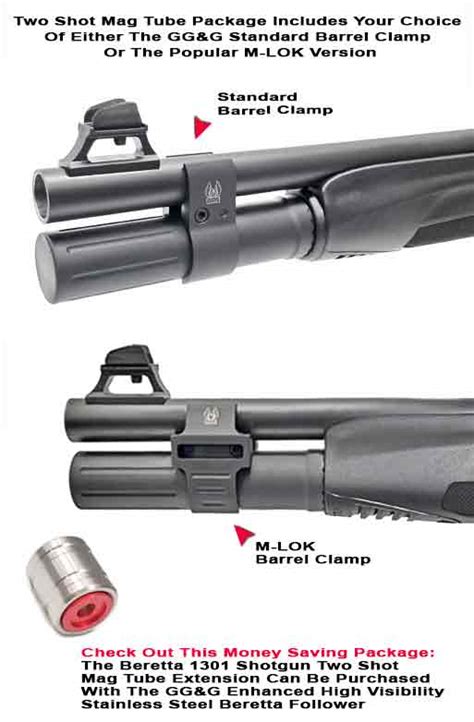 Beretta 1301 comp magazine extension.  These Shotgun Magazine Extensions by L...