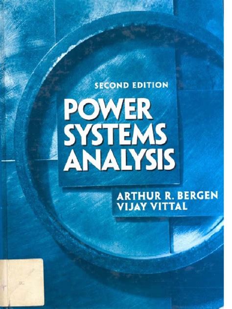 Bergen Vittal Power Systems Analysis