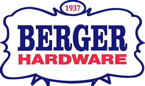 Berger hardware. Berger Hardware 443 Commerce Street Hawthorne, NY 10532 Phone Number (914) 769 - 2400 ... 