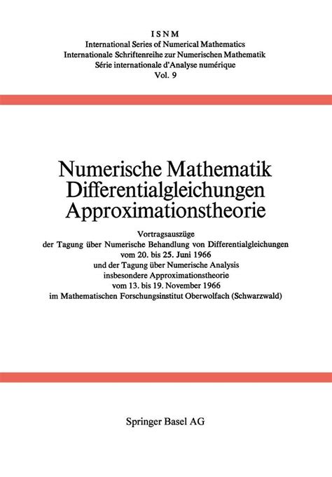 Berichte der tagung numerische behandlung gewoehnlicher differentialgleichungen. - Fourth grade math sol study guide.