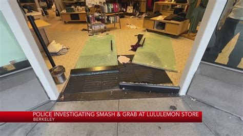 Berkeley burglars use car to ram Lululemon store