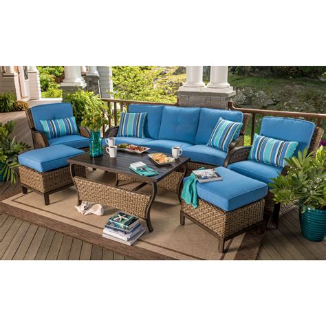 Berkley jensen outdoor furniture. Get all season protection for your outdoor decor with the extensive selection of covers for patio furniture now in stock at BJ's Wholesale Club. These heavy duty outdoor covers are built for year round reliability, crafted with a specially selected synthetic blend infused with UV coating and backed by waterproof PVC to provide an effective ... 