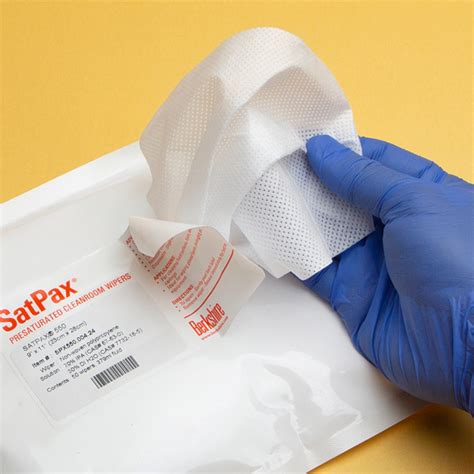 Berkshire SatPax 550 Low Endotoxin Wipes Cleanroom Wipes