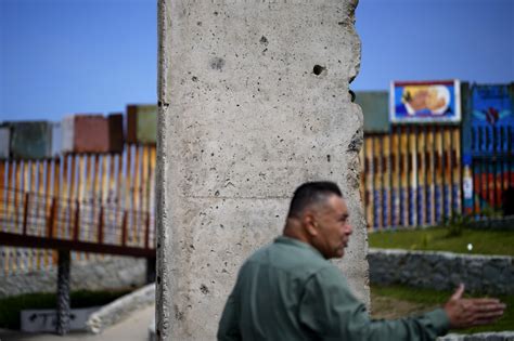 Berlin Wall relic gets a ‘second life’ on US-Mexico border as Biden adds barriers