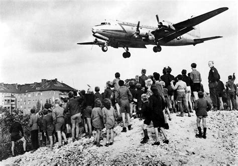 Berlin Blockade and Airlift 1949 Definition The Soviets choked off land and water routes to Berlin because of a dispute among the four contries occupying Germany.. 