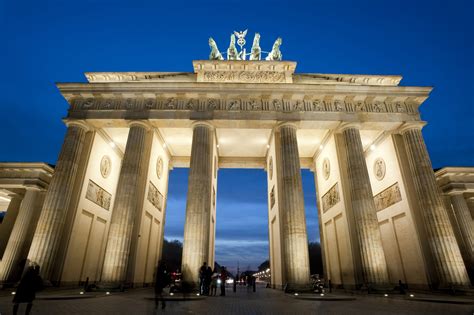  The Brandenburg Gate (German: Brandenburger Tor) is probably the strongest symbol for The Fall of The Berlin Wall – and The German Reunification. For decades only East German Border Patrol could be seen walking through the gate. Still in 1987 Ronald Reagan was demanding “Mr. Gorbachev, open this gate!”. –…. 