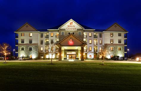 Berlin grande hotel berlin ohio. Join us at Berlin Grande Hotel for Amish Country wedding and marriage retreats, as well as meetings in our spacious venues. ... Berlin Grande Hotel 4787 Township Road 366 Berlin, Ohio 44610 United States Phone: 330.403.3050 Toll Free: 877.652.4997. Connect. Facebook Link Instagram Link TripAdvisor Link LinkedIn Link. Contact. 