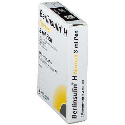 Berlinsulin® H Normal 5x3 ml - shop-apotheke.com