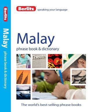 Full Download Berlitz Phrase Book  Dictionary Malay By Berlitz Publishing Company