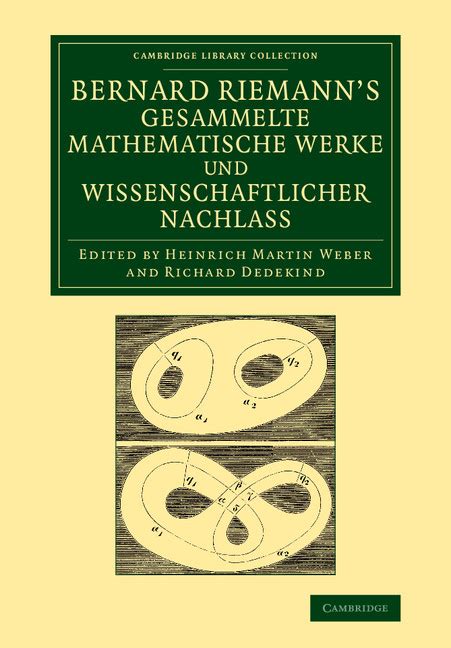Bernhard riemann's gesammelte mathematische werke und wissenschaftlicher nachlass. - Manual solution for probability a graduate course.